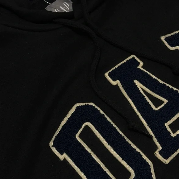 Limited edition black hoodie GAP x Dapper Dan